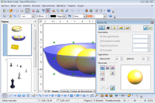 Pantallazo de Apache OpenOffice Draw